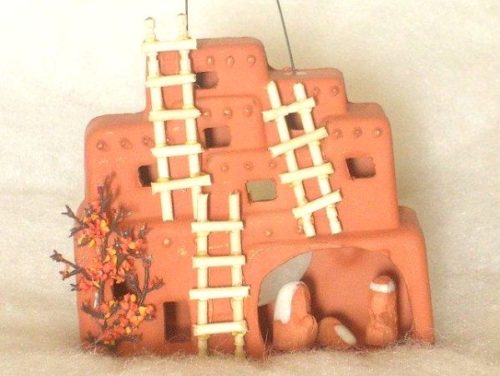 Pueblo Nativity Ornament